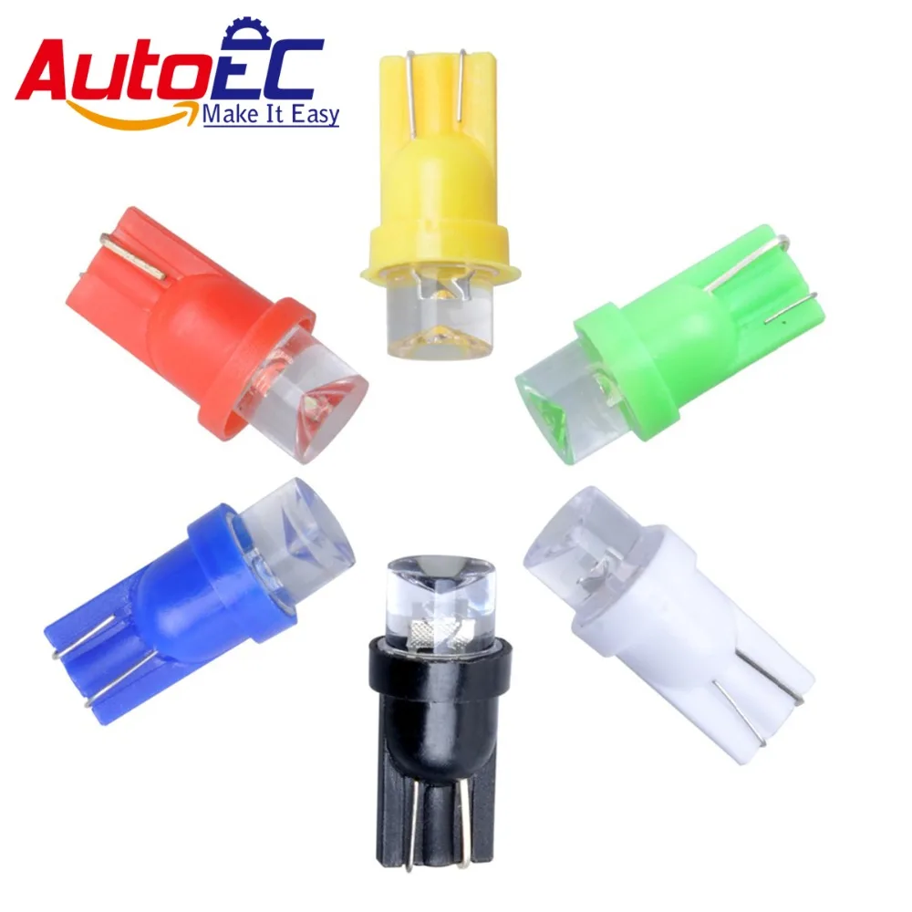 AutoEC 500x T10 Concave lens t10 wedge led 194 168 W5W Side License Plate light white blue red yellow green 12V #LB33
AutoEC 500x T10 Concave lens t10 wedge led 194 168 W5W Side License Plate light white blue red yellow green 12V #LB33