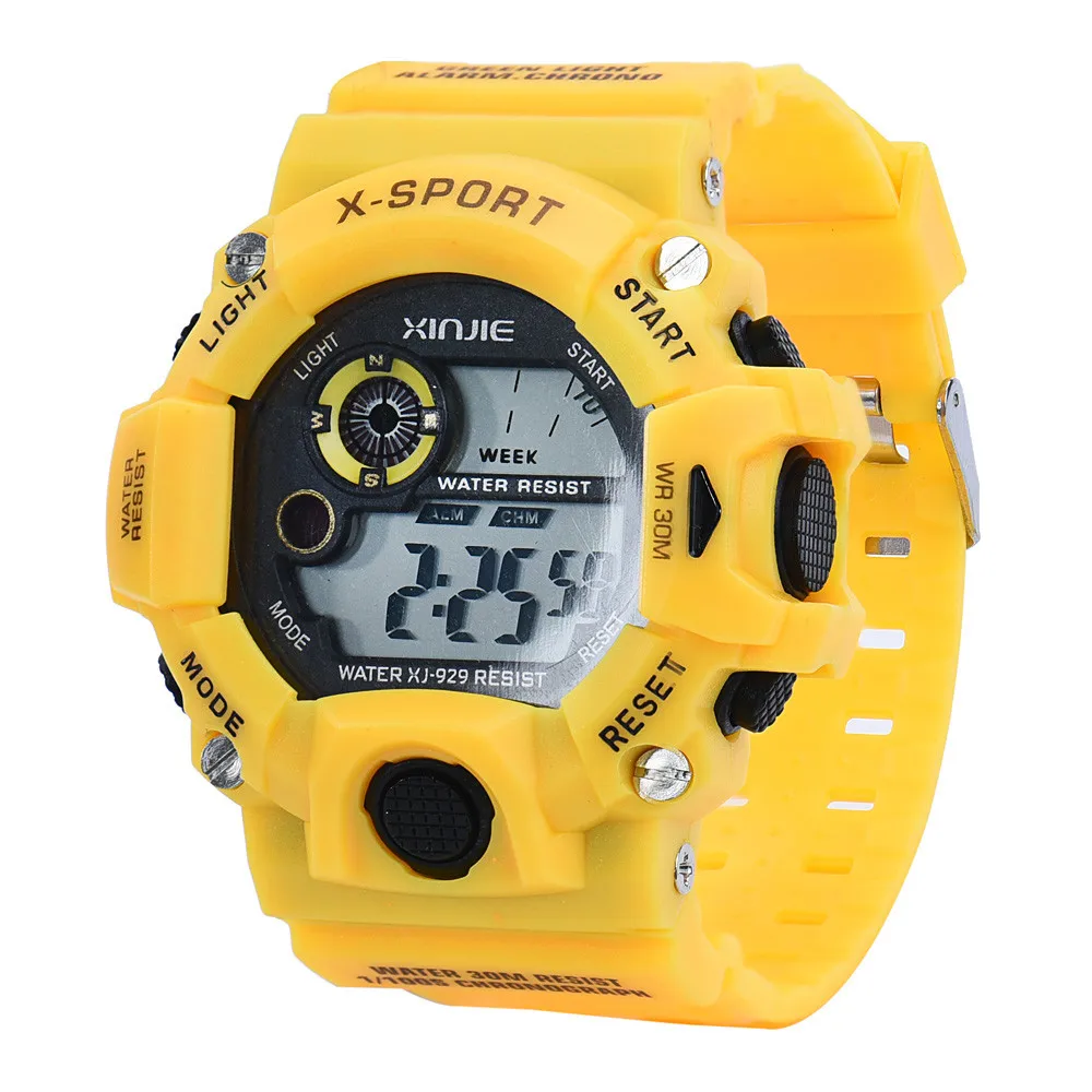 Children Wristwatche Quartz Digital LED Military Silicone Waterproof Watches sports watches for boys dijital kol saati
Children Wristwatche Quartz Digital LED Military Silicone Waterproof Watches sports watches for boys dijital kol saati