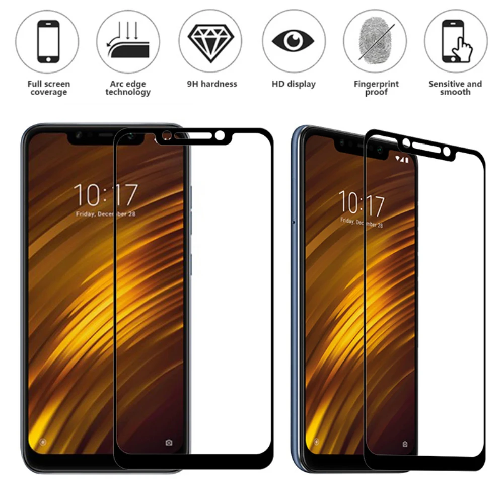 3D защитная пленка из закаленного стекла для Xiaomi A2 lite 5S плюс 5X Mi PocophoneF1 a1 a2 6X redmi 5Plus 5A