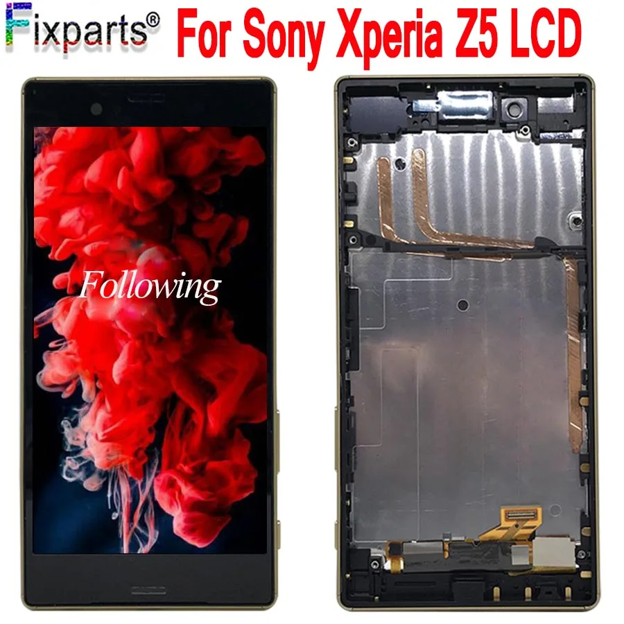 5.2" For Sony Xperia Z5 E6633 E6683 LCD Display Touch Screen Digitizer Assembly with Frame 100% Tested 1920*1080 For Sony Z5 LCD
5.2" For Sony Xperia Z5 E6633 E6683 LCD Display Touch Screen Digitizer Assembly with Frame 100% Tested 1920*1080 For Sony Z5 LCD