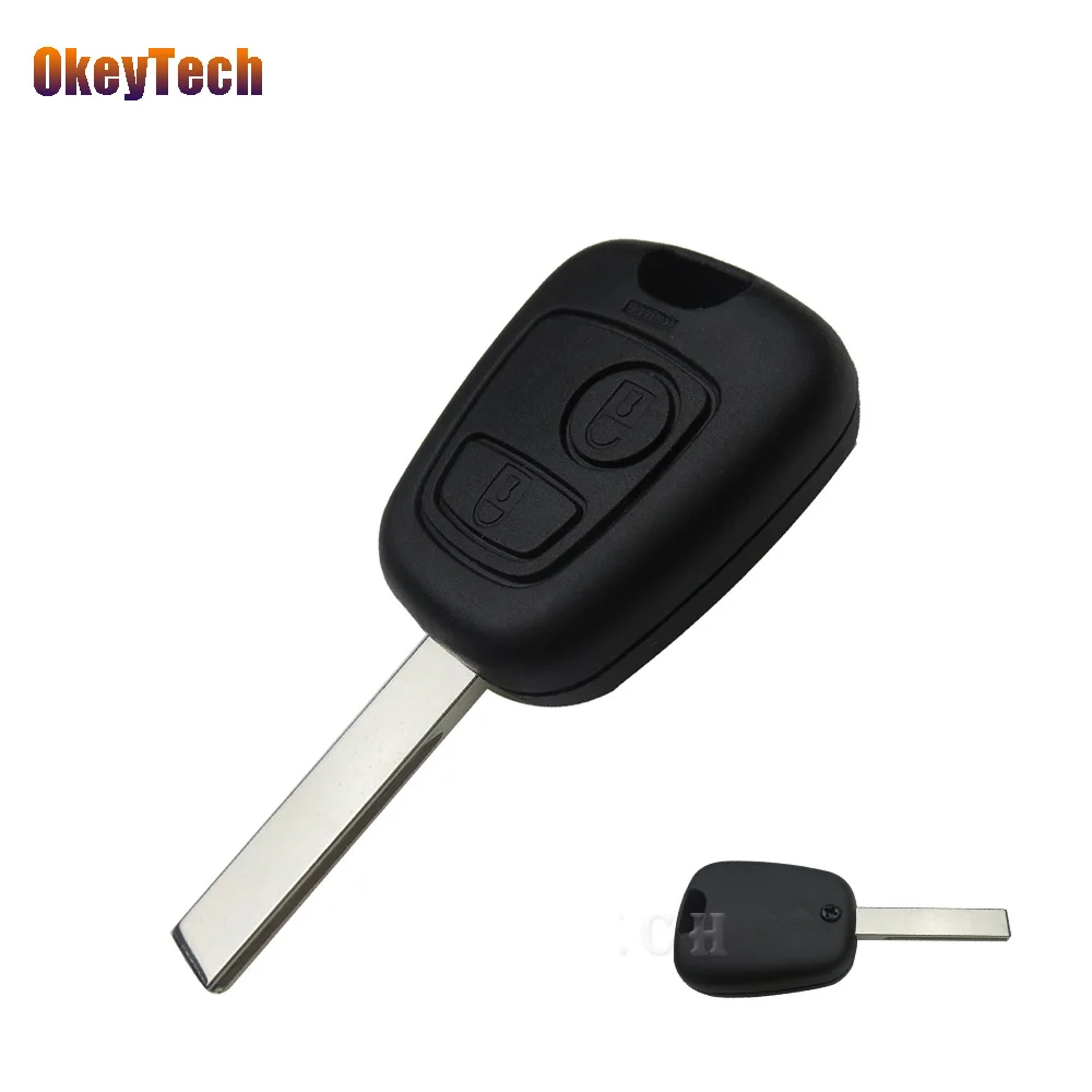 OkeyTech for Peugeot Uncut Car Key Shell Fob 2 Button Remote Key Shell for Peugeot 407 Car Key Blank Cover Case No Groove Blade
OkeyTech for Peugeot Uncut Car Key Shell Fob 2 Button Remote Key Shell for Peugeot 407 Car Key Blank Cover Case No Groove Blade