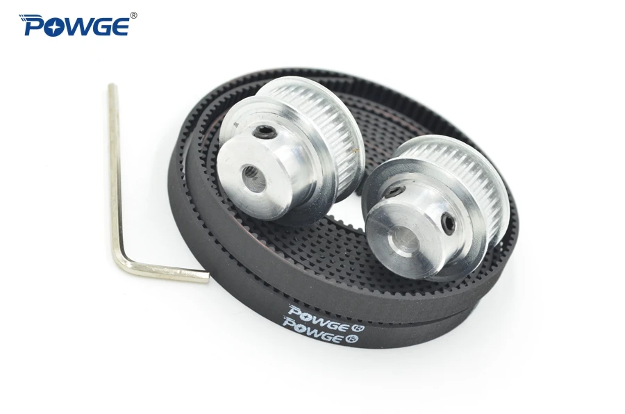 POWGE 2pcs 32 teeth GT2 Timing Pulley Bore 5/6.35/8mm + 2Meters width 6mm GT2 Timing Belt used linear drive 2GT belt 32Teeth 32T
POWGE 2pcs 32 teeth GT2 Timing Pulley Bore 5/6.35/8mm + 2Meters width 6mm GT2 Timing Belt used linear drive 2GT belt 32Teeth 32T