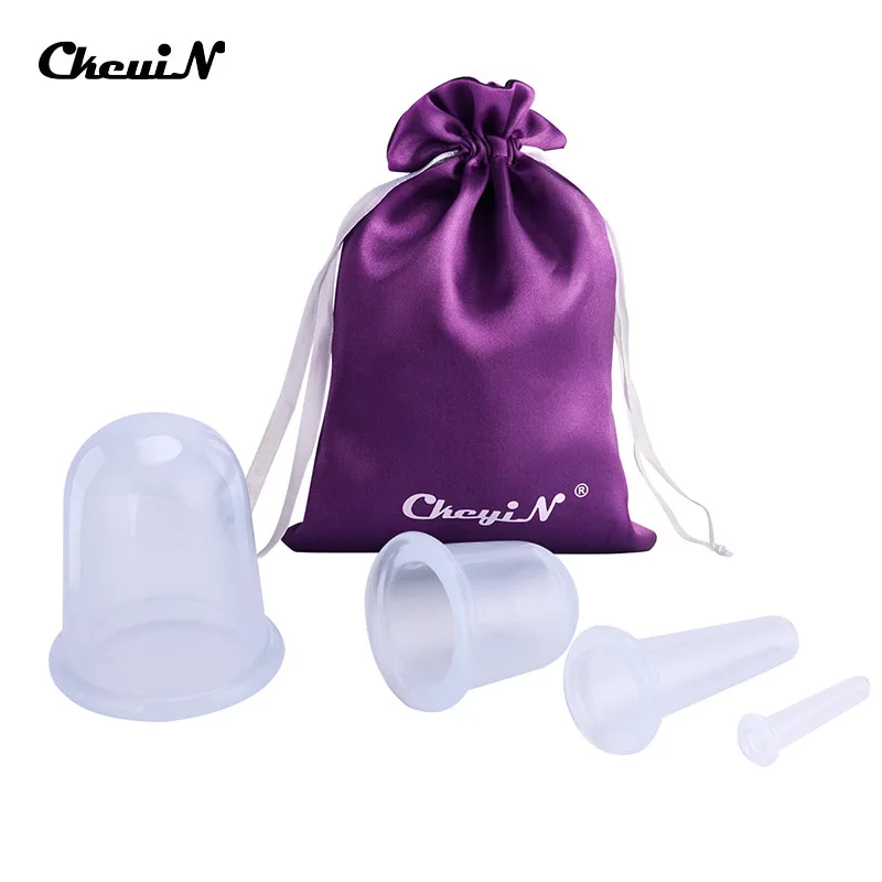 4pcs Silicone Facial Massage Cupping Set Vacuum Body Massager Cups Cellulite Therapy Face Suction Cups Kit Body Helper with Bag
4pcs Silicone Facial Massage Cupping Set Vacuum Body Massager Cups Cellulite Therapy Face Suction Cups Kit Body Helper with Bag