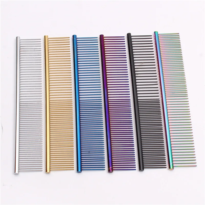 30pcs Colorful Stainless Steel Pet Grooming Comb Dog Hair Brush Professional Pet Dog Cat Grooming Supplies W9930
30pcs Colorful Stainless Steel Pet Grooming Comb Dog Hair Brush Professional Pet Dog Cat Grooming Supplies W9930