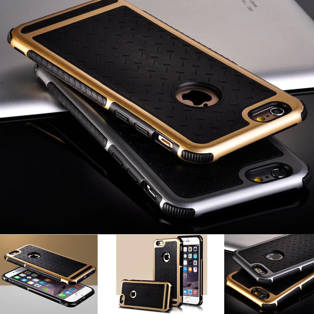 5s новые роскошные чехлы для телефонов Apple iPhone 5 5Se 6/6s Plus резиновая гибридная задняя