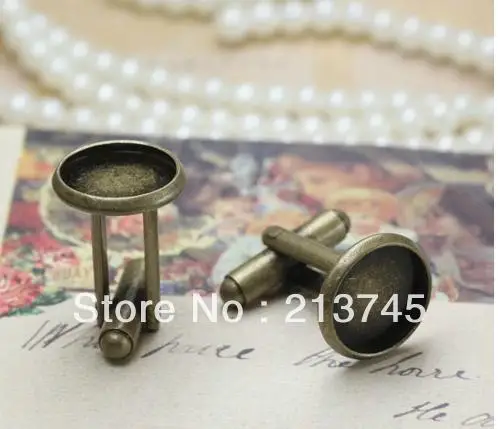 FREESHIPPING!!! 100pcs/lot Antique Brass CUFF LINKS Blank 18mm Pad ~ CuffLinks ~ Findings DIY jewelry
FREESHIPPING!!! 100pcs/lot Antique Brass CUFF LINKS Blank 18mm Pad ~ CuffLinks ~ Findings DIY jewelry