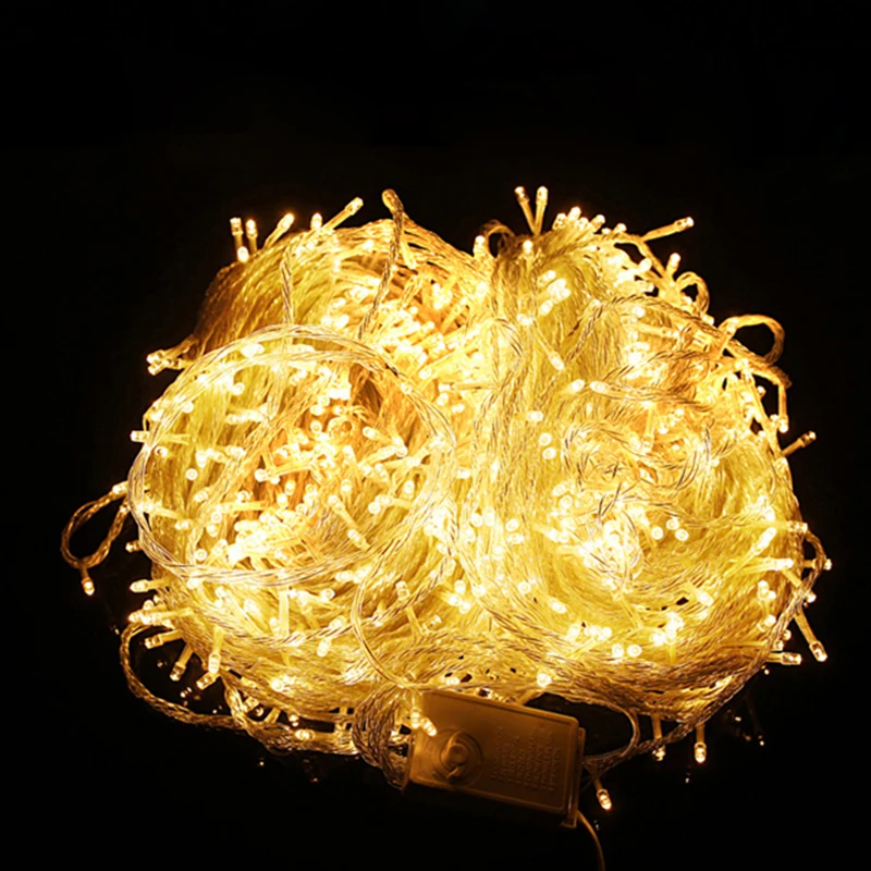 10M 20M 30M 50M 100M light String AC110V/220V Waterproof Fairy Light Holiday Party Festival Christmas Wedding Decoration
10M 20M 30M 50M 100M light String AC110V/220V Waterproof Fairy Light Holiday Party Festival Christmas Wedding Decoration