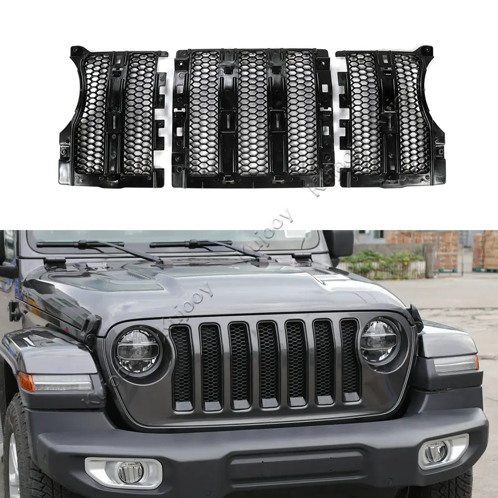 Car Racing Grille for Jeep Wrangler JL 2018 Up Car Front Mesh Insert Grille Cover Honeycomb for Jeep JL Wrangler 2018+ Styling
Car Racing Grille for Jeep Wrangler JL 2018 Up Car Front Mesh Insert Grille Cover Honeycomb for Jeep JL Wrangler 2018+ Styling