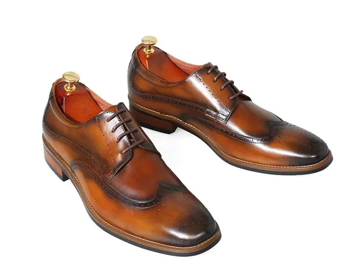 Oxfords dress shoes men lace up genuine leather carved breathable smart casual shoes pointed toes summer low heel moccasins
Oxfords dress shoes men lace up genuine leather carved breathable smart casual shoes pointed toes summer low heel moccasins