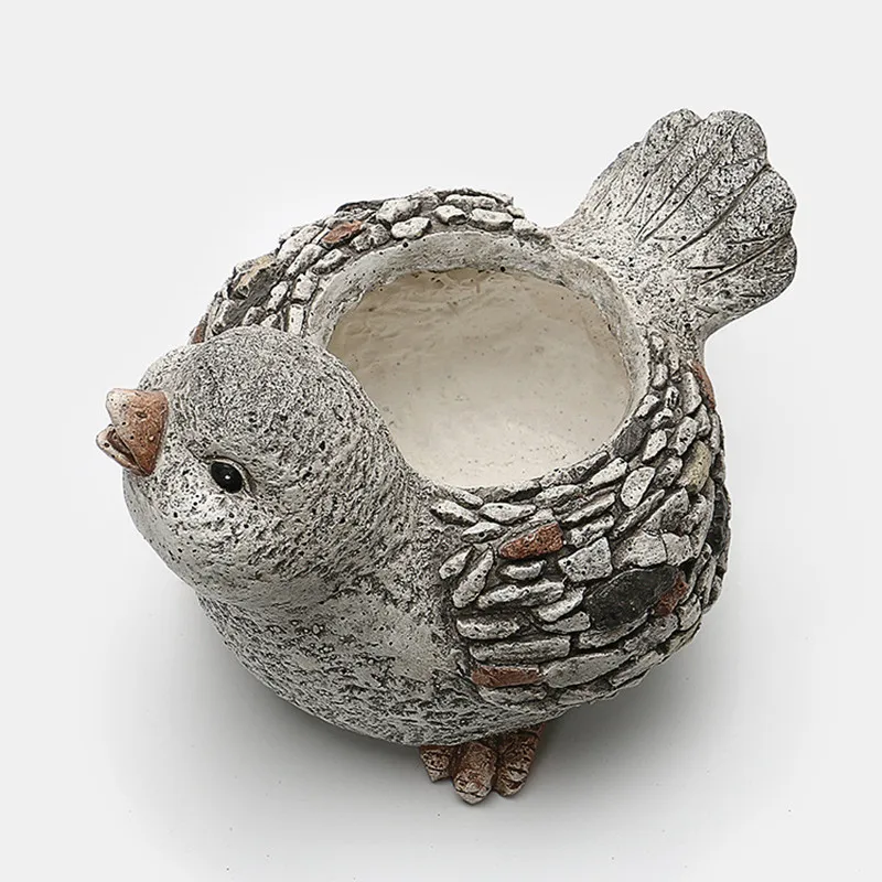 Creative European And American Resin Retro Porch Home Living Room Garden Decor Simulation Stone Birdie Flowerpot Ornaments M1815
Creative European And American Resin Retro Porch Home Living Room Garden Decor Simulation Stone Birdie Flowerpot Ornaments M1815