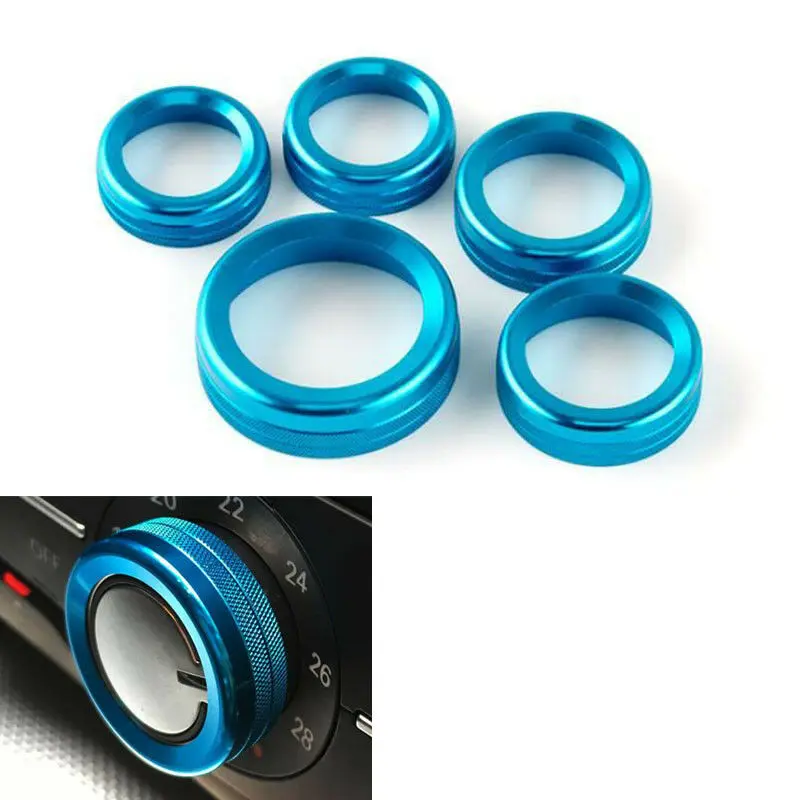 BBQ@FUKA 5x Car Interior Multimedia Air Conditioning Knob Switch Button Ring Red Cover Trim Styling Fit for AUDI A6L
BBQ@FUKA 5x Car Interior Multimedia Air Conditioning Knob Switch Button Ring Red Cover Trim Styling Fit for AUDI A6L