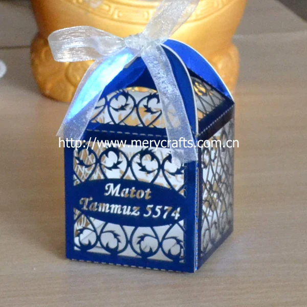 royal blue wedding favors boxes laser cut personalized gifts in blue metallic paper
royal blue wedding favors boxes laser cut personalized gifts in blue metallic paper