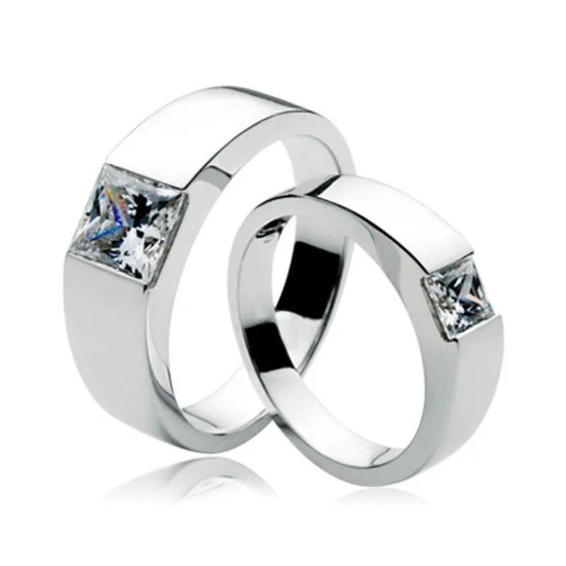 Fabulous 1CT Men's And 0.5CT Women Solid White Gold Quality Reliable Pair Diamond Ring Lovers Wedding Classic Jewelry
Fabulous 1CT Men's And 0.5CT Women Solid White Gold Quality Reliable Pair Diamond Ring Lovers Wedding Classic Jewelry