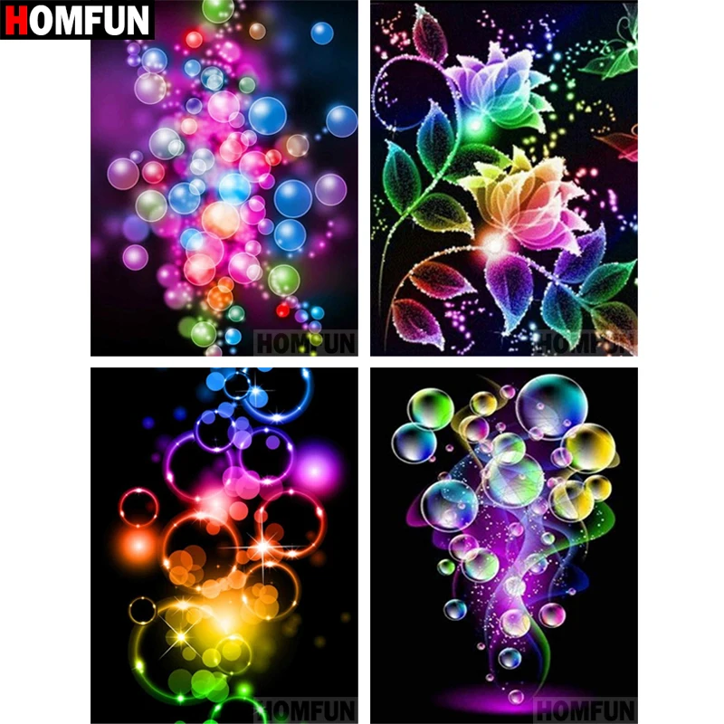 HOMFUN Full Square/Round Drill 5D DIY Diamond Painting "Colored flower" 3D Embroidery Cross Stitch 5D Home Decor Gift
HOMFUN Full Square/Round Drill 5D DIY Diamond Painting "Colored flower" 3D Embroidery Cross Stitch 5D Home Decor Gift