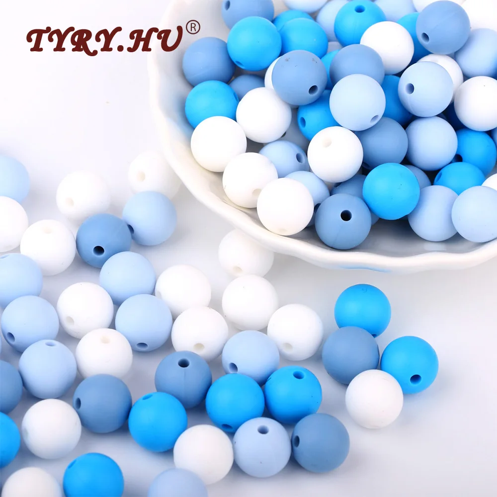 TYRY.HU Food Grade Silicone Beads 40pcs 12mm Baby Nursing Tooth Toys BPA Free Round Loose Beads Mordedor Infants Teething Bead
TYRY.HU Food Grade Silicone Beads 40pcs 12mm Baby Nursing Tooth Toys BPA Free Round Loose Beads Mordedor Infants Teething Bead