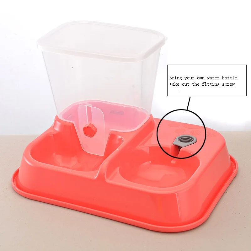 Automatic feeding machine feeder combination pet dog drinking fountains Bowl + water fountain
Automatic feeding machine feeder combination pet dog drinking fountains Bowl + water fountain