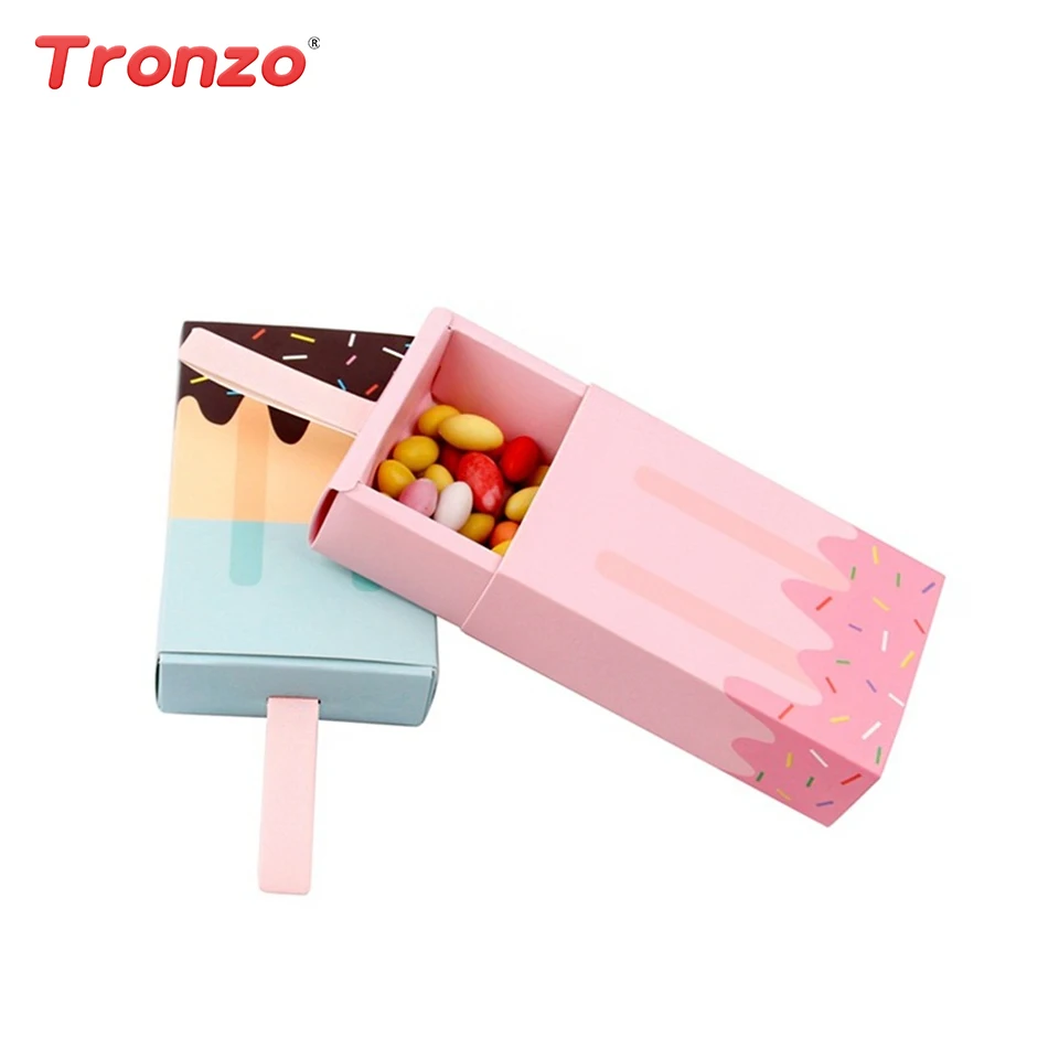 Tronzo Ice Cream Gift Boxes Birthday Party Decorations Kids 5/10pcs Cute Paper Candy Cookie Box Baby Shower Wedding Gift Bags
Tronzo Ice Cream Gift Boxes Birthday Party Decorations Kids 5/10pcs Cute Paper Candy Cookie Box Baby Shower Wedding Gift Bags