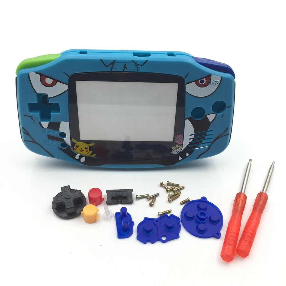 Replacement For Limited Edition Light Blue Housing Shell Case Cover For GBA Consle
Replacement For Limited Edition Light Blue Housing Shell Case Cover For GBA Consle