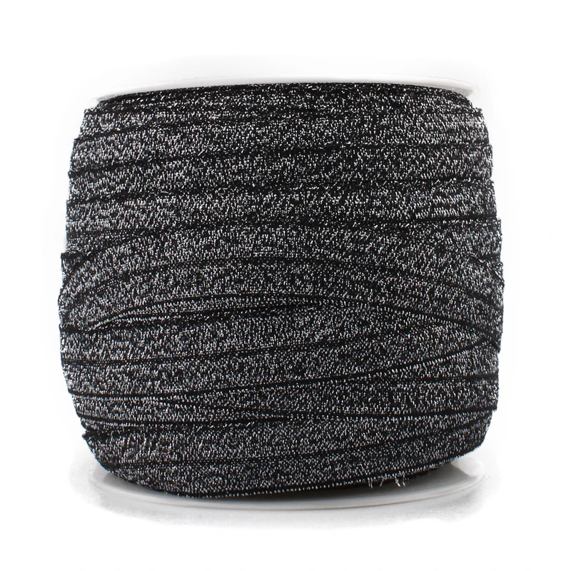 1PC=50Y 5/8"=15MM OEM Highly-flexible Elastic Glitter Velvet Ribbon Ornaments Solid Metallic Nylon Band for Hair Accessories
1PC=50Y 5/8"=15MM OEM Highly-flexible Elastic Glitter Velvet Ribbon Ornaments Solid Metallic Nylon Band for Hair Accessories