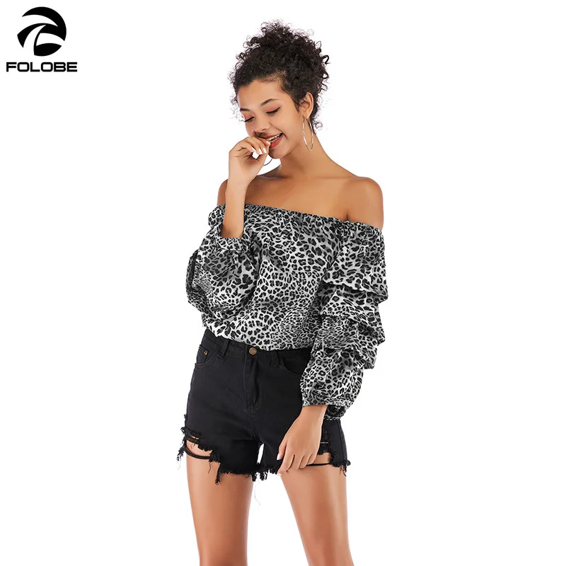 Women's 2020 Spring Summer Blouses Shirts Leopard Sexy Off Shoulder Chiffon Blouse Shirt Floral Top Blusas Plus Size Tops
Women's 2020 Spring Summer Blouses Shirts Leopard Sexy Off Shoulder Chiffon Blouse Shirt Floral Top Blusas Plus Size Tops