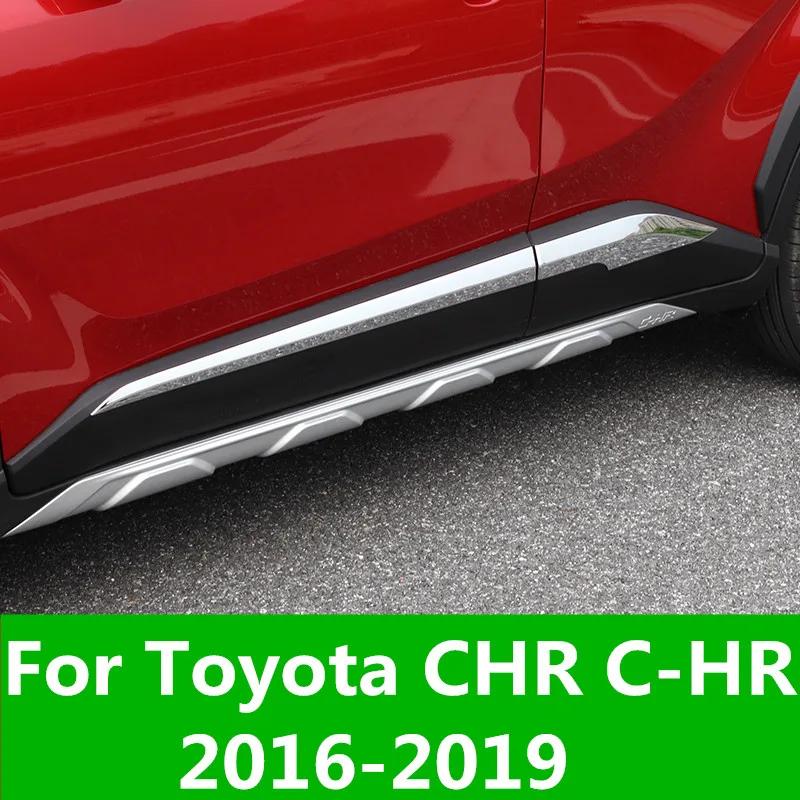 Защитная крышка для отделки кузова боковая Обшивка двери Toyota CHR 2016 2019 отделка C