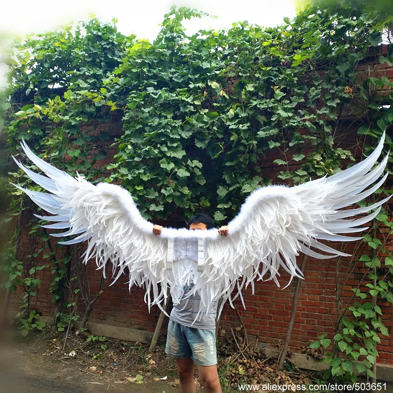 high quality white angel wings DIY wedding decoration Cosplay supplies Personal photo shoot props nice feather handicafts
high quality white angel wings DIY wedding decoration Cosplay supplies Personal photo shoot props nice feather handicafts
