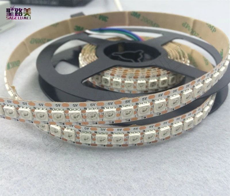 5 м/лот 30/60/144 светодиодов/m 2811 ws2812b обновленная версия WS2813 (два динамика) сигнальные