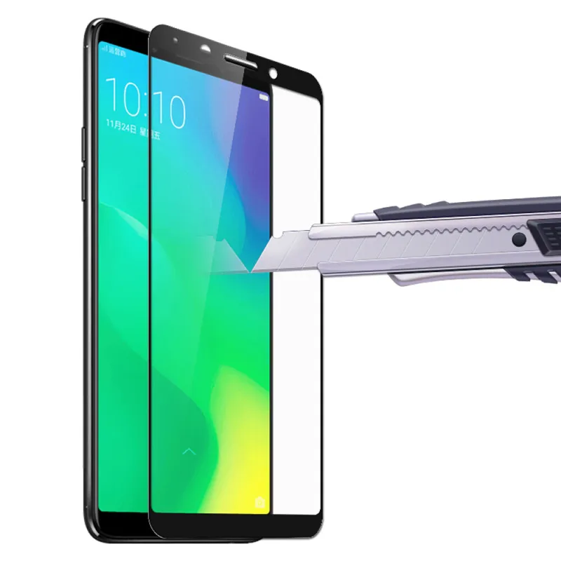 Экран протектор OPPO A73 Стекло закаленное высококачественный защитный чехол для F5