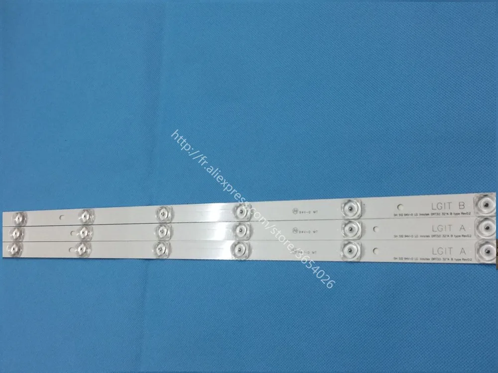 New 30PCS LED backlight bar perfect replacem for 32MB25V LGIT A B innotek DRT 3.0 32 A B 6916l-1974A 6916l-1975A 6LED
New 30PCS LED backlight bar perfect replacem for 32MB25V LGIT A B innotek DRT 3.0 32 A B 6916l-1974A 6916l-1975A 6LED