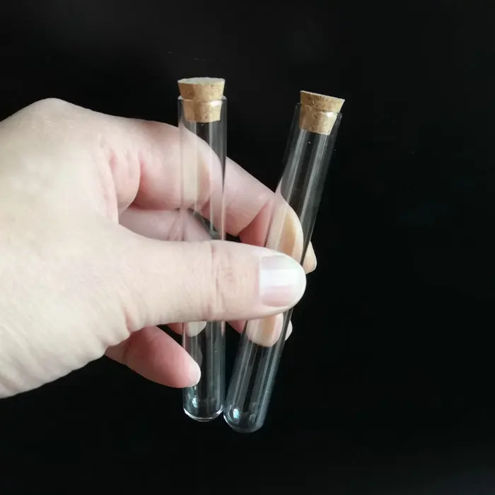100pcs/lot 13x100mm High Quality Clear Glass Test Tube With Cork Stoppers Round Bottom For School Laboratory Experiment
100pcs/lot 13x100mm High Quality Clear Glass Test Tube With Cork Stoppers Round Bottom For School Laboratory Experiment
