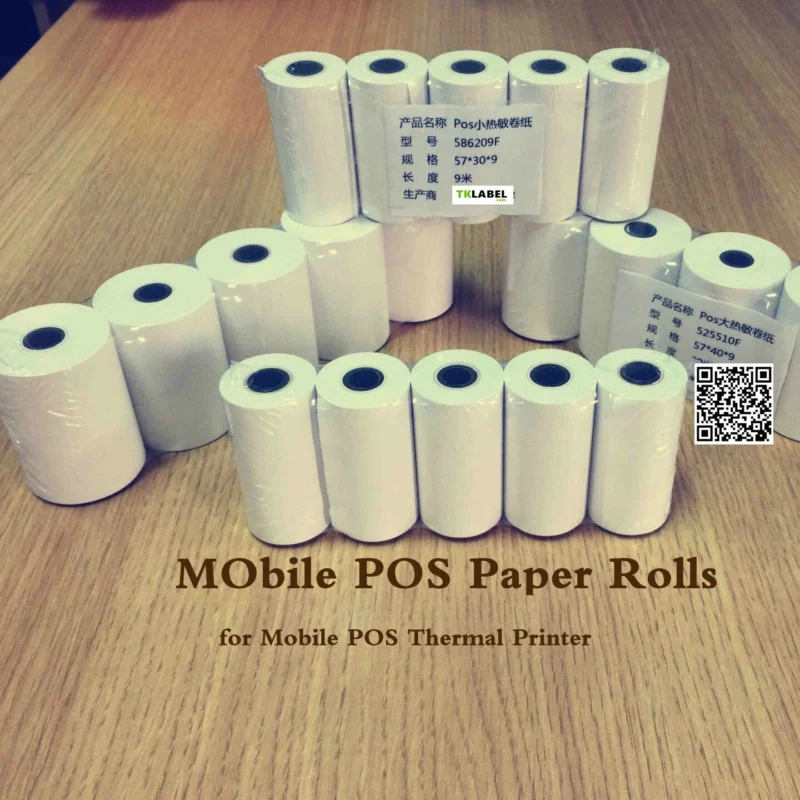 20PCS 80x30 mm Mobile POS Thermal Printer 80mm portable thermal paper Roll ship with fast delivery way
20PCS 80x30 mm Mobile POS Thermal Printer 80mm portable thermal paper Roll ship with fast delivery way