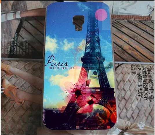 Чехол для Alcatel One Touch Pixi 3 5 дюйма OT 4009A 4009X 4009E 4009D Жесткий из поликарбоната С Рисунком