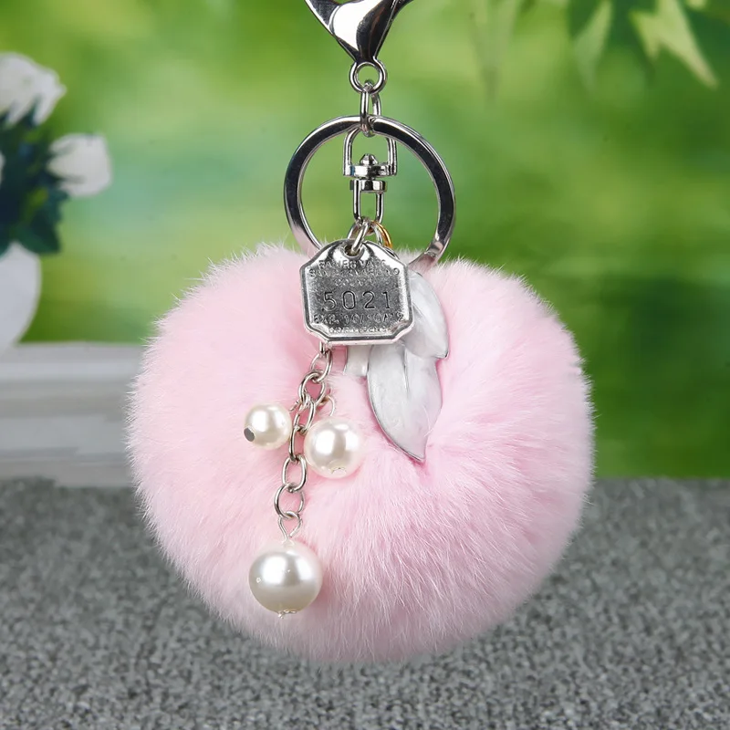 Fashion 8cm Fluffy Rabbit Fur Ball Keychain Pearl Tassel Leaves Fur Pompom Keychain Pompon Keyring Porte Clef Pompom De Fourrure
Fashion 8cm Fluffy Rabbit Fur Ball Keychain Pearl Tassel Leaves Fur Pompom Keychain Pompon Keyring Porte Clef Pompom De Fourrure