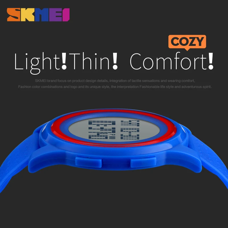 SKMEI Men Women Lover Ultrathin Digital Watch Outdoor Sports Watches Fashion Alarm Wristwatches Waterproof relogio feminino
SKMEI Men Women Lover Ultrathin Digital Watch Outdoor Sports Watches Fashion Alarm Wristwatches Waterproof relogio feminino