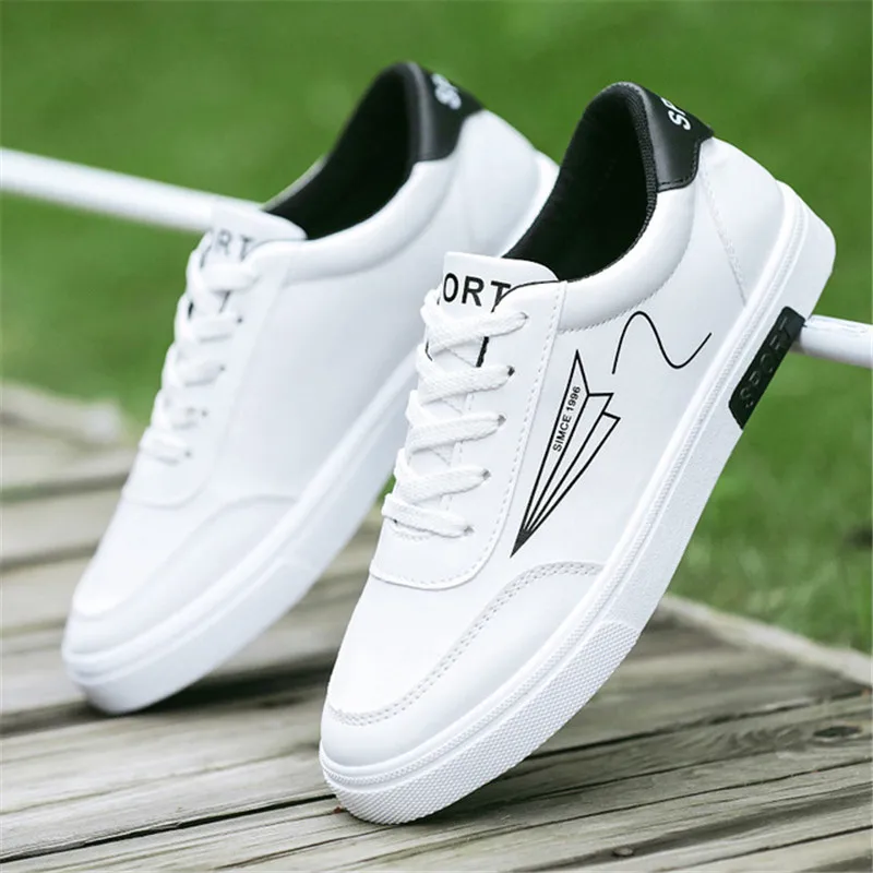 Men's Vulcanize Shoes Lace-up Fashion men Casual shoes Spring Autumn Flat Casual Shoes Male Sneakers Leather Shoes Anti-Skid new
Men's Vulcanize Shoes Lace-up Fashion men Casual shoes Spring Autumn Flat Casual Shoes Male Sneakers Leather Shoes Anti-Skid new
