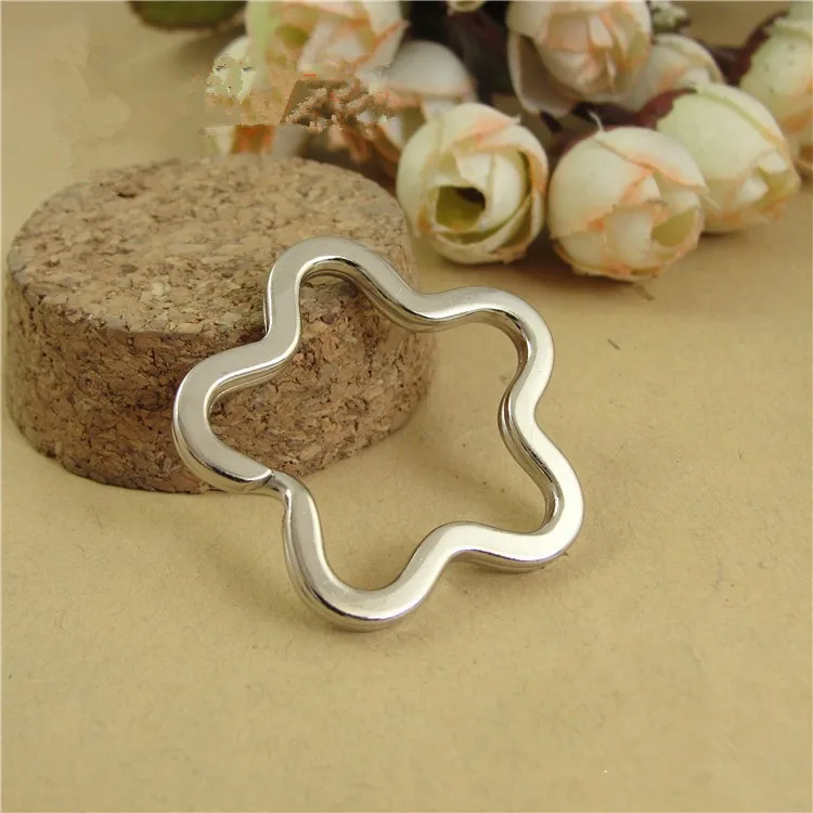 10pcs/lot 35mm Flower Shape Keychain Circle Keyring Findings Fit DIY Keychain Rings Circles Accessories
10pcs/lot 35mm Flower Shape Keychain Circle Keyring Findings Fit DIY Keychain Rings Circles Accessories