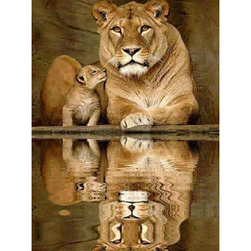 YI BRIGHT 5d Diamond Painting Lion Kit Diamond Embroidery Full Display Animal Diamond Mosaic Rhinestones Picture Decoration Home
YI BRIGHT 5d Diamond Painting Lion Kit Diamond Embroidery Full Display Animal Diamond Mosaic Rhinestones Picture Decoration Home