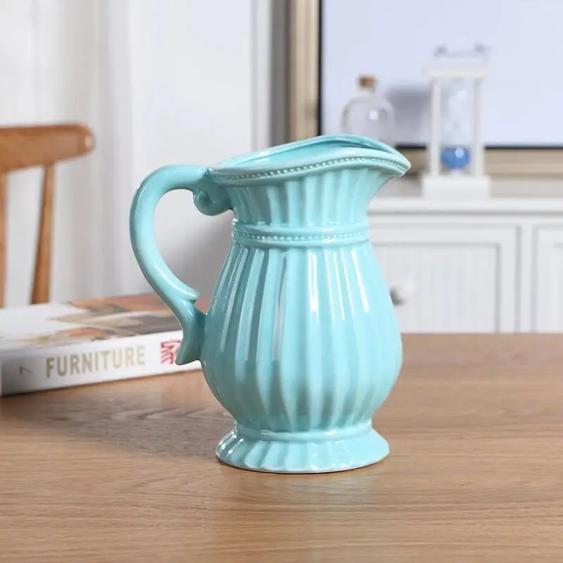 Modern Ceramic White Blue Vases Wedding Decorative Vase Modern Ceramic Vase Artificial Flower Bottle Household Decor R1050
Modern Ceramic White Blue Vases Wedding Decorative Vase Modern Ceramic Vase Artificial Flower Bottle Household Decor R1050
