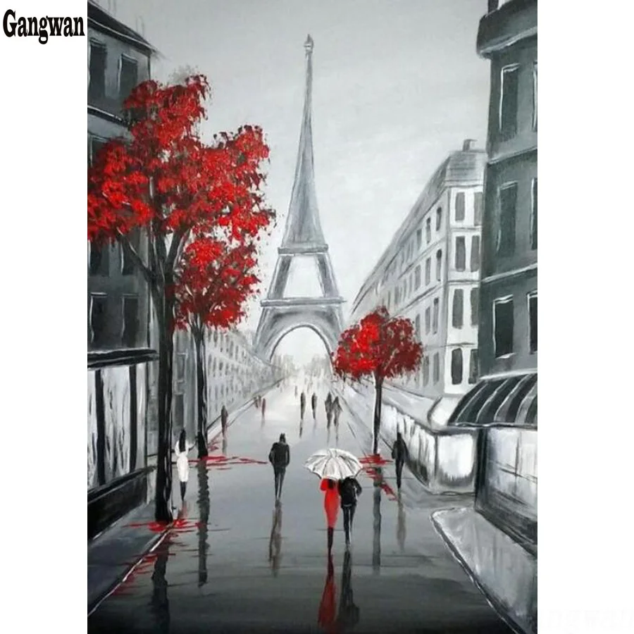 5D DIY full Square round drill Diamond painting Cross stitch Paris street view Diamond embroidery Rainy street landscape Mosaic
5D DIY full Square round drill Diamond painting Cross stitch Paris street view Diamond embroidery Rainy street landscape Mosaic