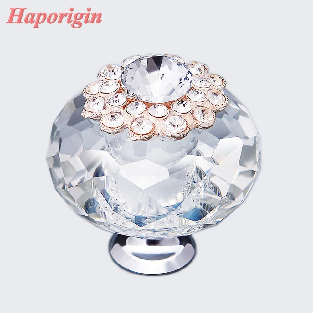5pcs 40mm K9 Crystal Cabinet Drawer Knobs with Diamond Furniture Hardware Knobs Wardrobe Closet Pulls Shower Room Door Handles
5pcs 40mm K9 Crystal Cabinet Drawer Knobs with Diamond Furniture Hardware Knobs Wardrobe Closet Pulls Shower Room Door Handles