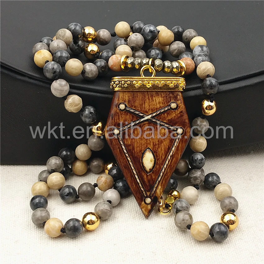 WT-N857 Handmake Jewelry,8mm Round Stone Beads Necklace,Charming Natural Arrow Resin With Gold Color Cap Bead Necklace
WT-N857 Handmake Jewelry,8mm Round Stone Beads Necklace,Charming Natural Arrow Resin With Gold Color Cap Bead Necklace