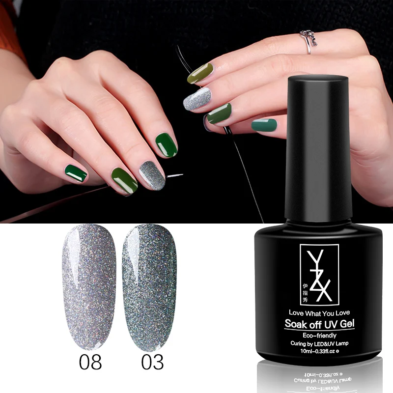 YiZhiXiu 1x Shining Laser Glitter Gypsophila Starry Enamel Soak Off UV Gel Nail Polish Varnish Lacquer DIY Long Lasting Manicure
YiZhiXiu 1x Shining Laser Glitter Gypsophila Starry Enamel Soak Off UV Gel Nail Polish Varnish Lacquer DIY Long Lasting Manicure