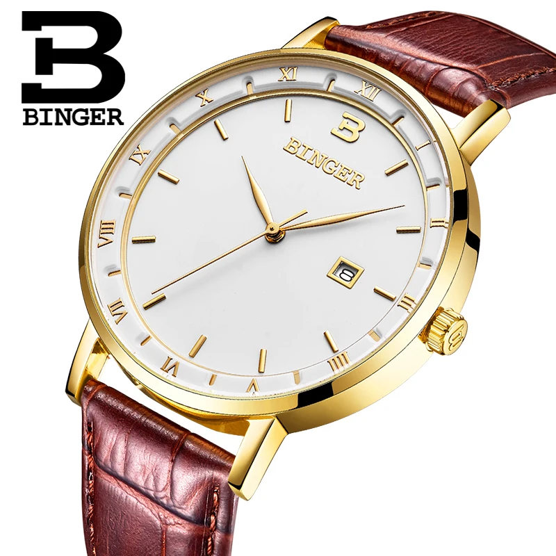 Switzerland BINGER Men Watches Luxury Brand Watch Men Quartz reloj hombre Japan Miyota Movement Waterproof Wristwatches B2001M-3
Switzerland BINGER Men Watches Luxury Brand Watch Men Quartz reloj hombre Japan Miyota Movement Waterproof Wristwatches B2001M-3
