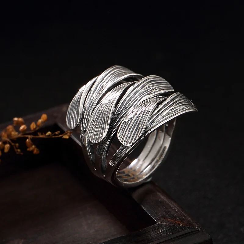 2018 Retro Authenic 925 Sterling Silver Adjustable Ring For Lady Women Wind Weaving Vintage Style Ring Original Band Jewels
2018 Retro Authenic 925 Sterling Silver Adjustable Ring For Lady Women Wind Weaving Vintage Style Ring Original Band Jewels