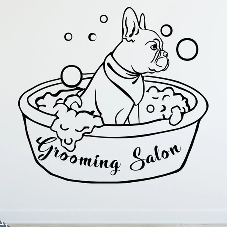 Grooming Salon Wall Decals Dog Animal Wall Decal Pets Bath Decal Pet Shop Wall Window Decors Art Mural Removable x133
Grooming Salon Wall Decals Dog Animal Wall Decal Pets Bath Decal Pet Shop Wall Window Decors Art Mural Removable x133