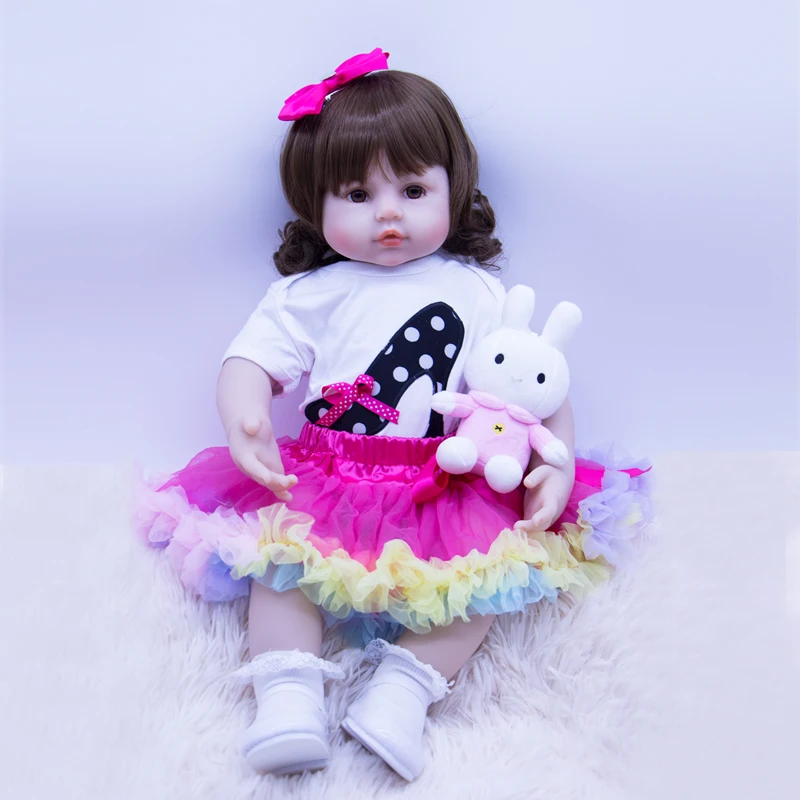 alive doll Baby Reborn babies Toys 23 inch silicoen + cotton body dolls children Playmates girls high-grade gift Clothing modle
alive doll Baby Reborn babies Toys 23 inch silicoen + cotton body dolls children Playmates girls high-grade gift Clothing modle