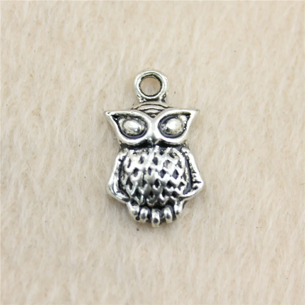 40pcs/lot 20*12mm ancient silver Owl charm Pendants DIY jewelry for bracelet necklace earring
40pcs/lot 20*12mm ancient silver Owl charm Pendants DIY jewelry for bracelet necklace earring