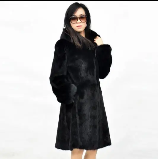 Новинка 2019 зимнее женское пальто из искусственного меха меховая куртка женская