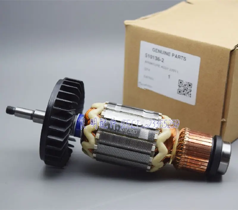 AC220-240V роторный якорь из натуральной арматуры для угловой шлифовальной машины MAKITA GA9020 GA9020S GA7020 GTPSE 517794-5 517793-7
AC220-240V роторный якорь из натуральной арматуры для угловой шлифовальной машины MAKITA GA9020 GA9020S GA7020 GTPSE 517794-5 517793-7