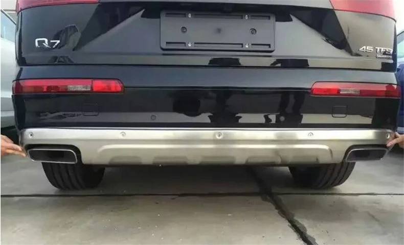 For Audi Q7 2016.2017.2018 BUMPER GUARD Car BUMPER Plate High Quality Stainless Steel Front+Rear Auto Accessories
For Audi Q7 2016.2017.2018 BUMPER GUARD Car BUMPER Plate High Quality Stainless Steel Front+Rear Auto Accessories